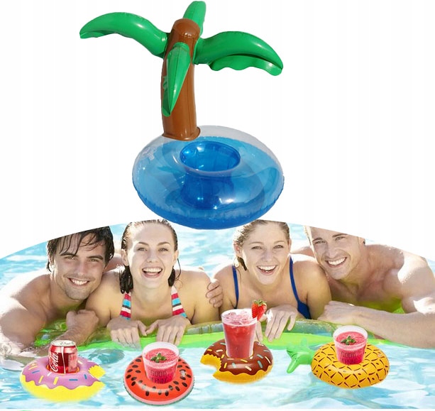 

Podstawka Pod Kubek Dmuchana Napój Palma Na Plażę