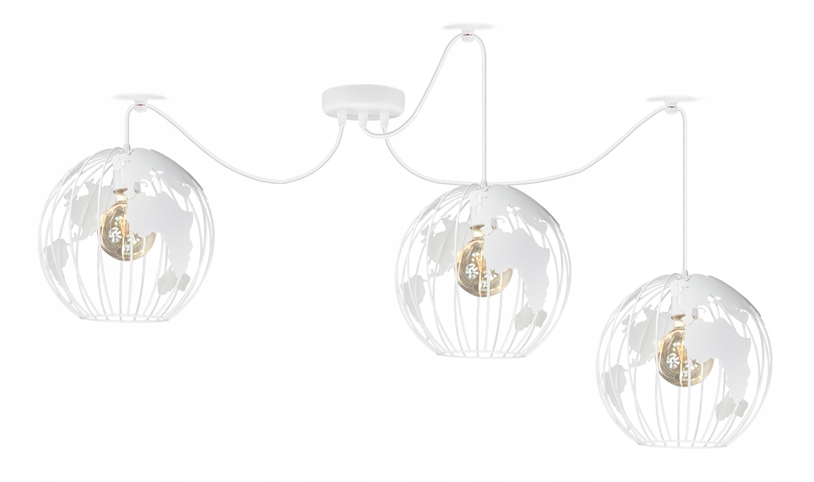 Moderná Závesná Lampa Luster Pavúk Glóbus Led