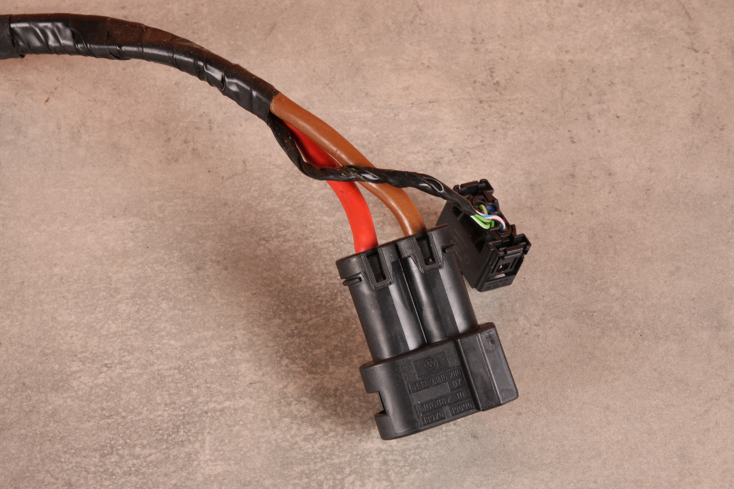 BMW i4 G26 bundle wiring KABEL connecting spoiler steering rack steering wheel of control