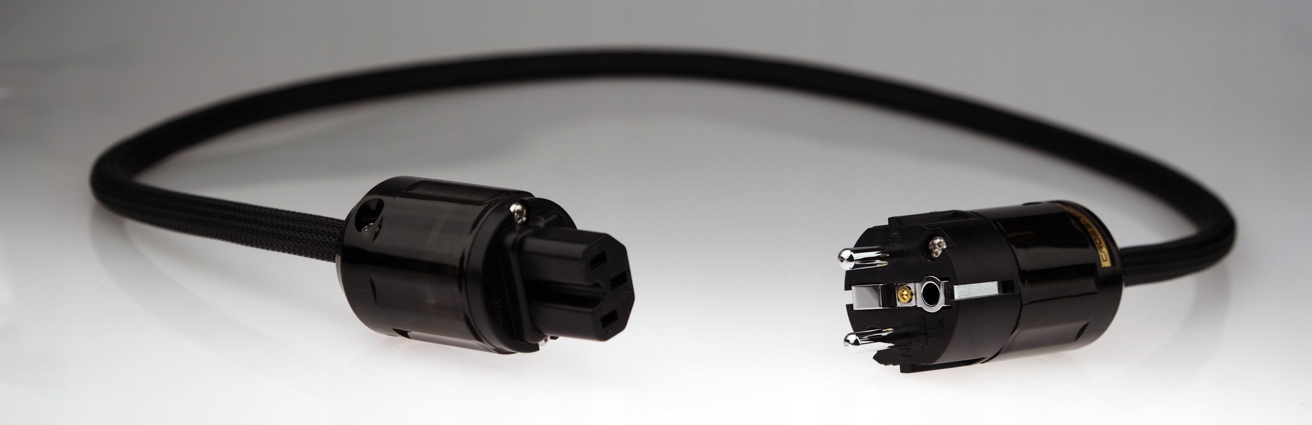 Kabel przewód zasilający PRĄDOWY 230V CROSS-TECH oplot - 3m Długość kabla 3 m