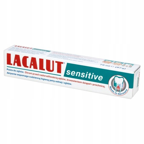 Lacalut Sensitive pasta do wrażliwych zębów 75 ml