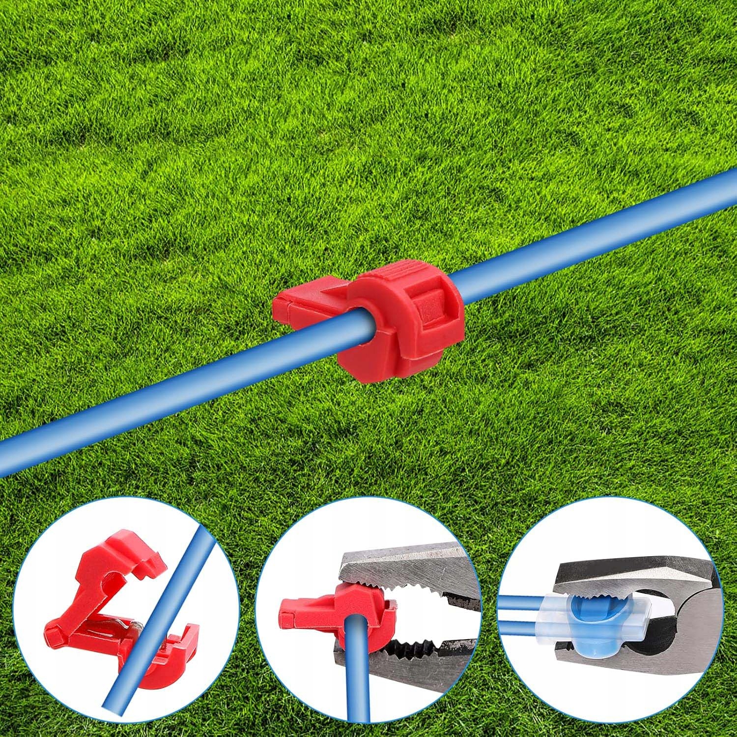 20 SZTUK WODOSZCZELNE ŁĄCZNIKI KABLOWE DO ROBOTA KOSZĄCEGO, ZACISKI KABLOWE Rodzaj adapter