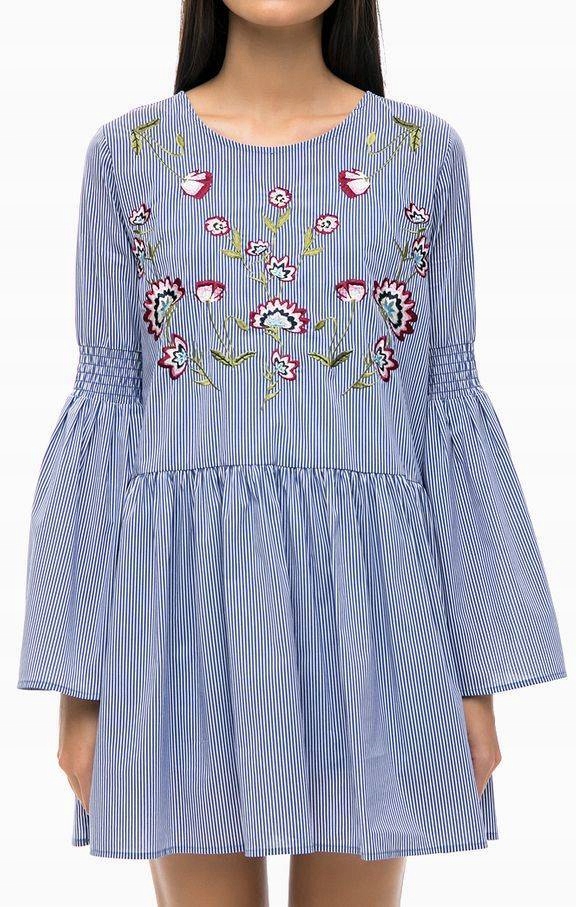 

Sukienka Desigual Blues damska elegancka r. L/40