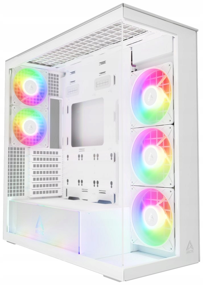 Arctic skříň Xtender E-atx 2x120mm Argb fan 2xUSB Usb-c čiré sklo