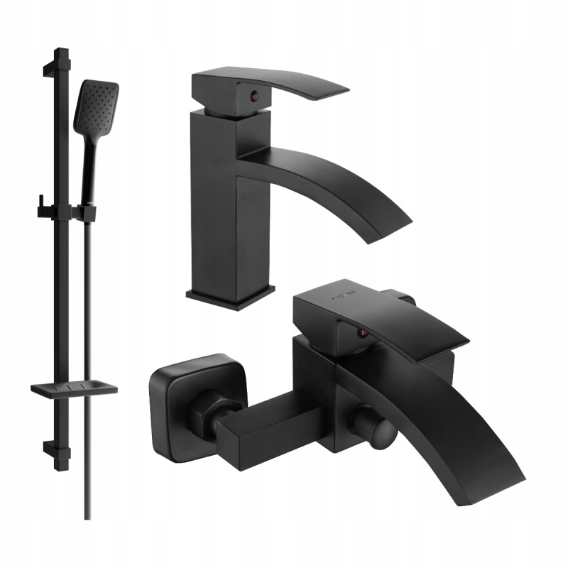 Mexen Libra DQ62 vanová sada, Černá