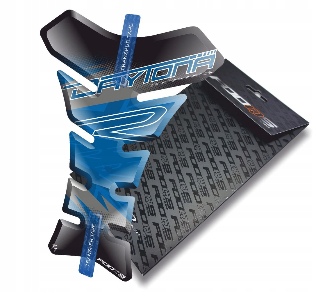 Tank-pad od firmy Fooqs pro Triumph Daytona 675 600 R Rx Se Modrý