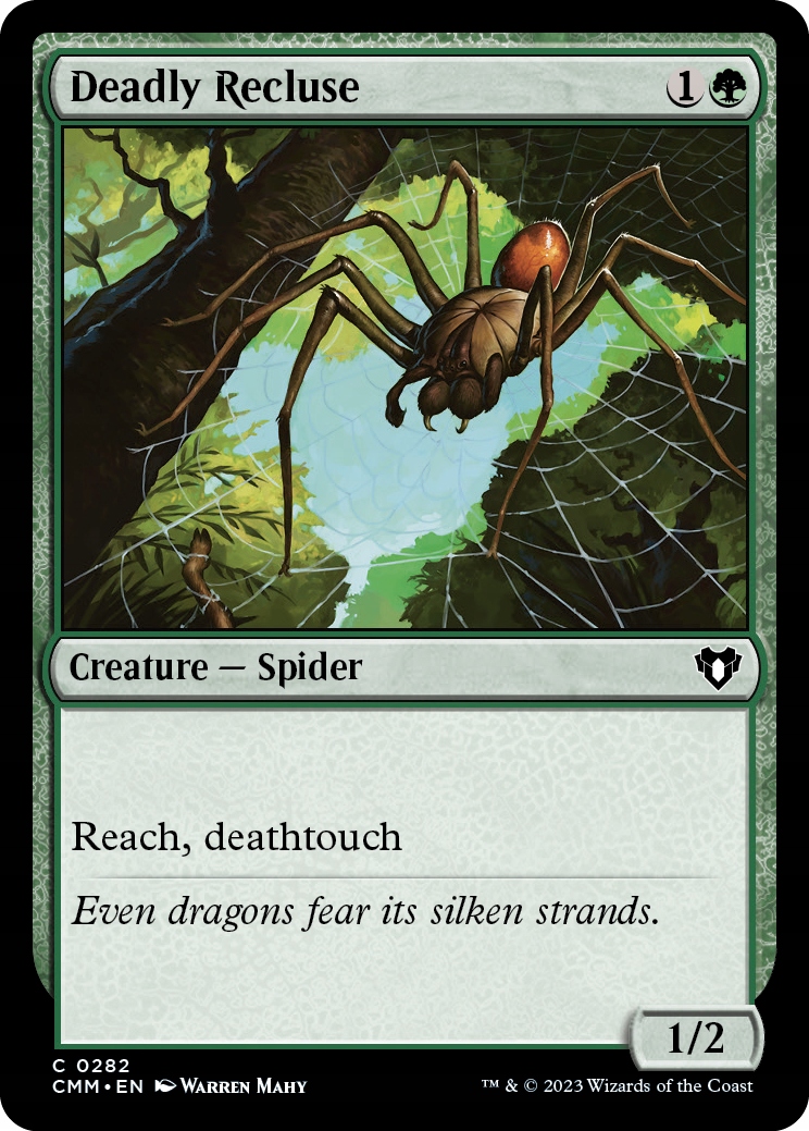 Mtg Deadly Recluse Foil