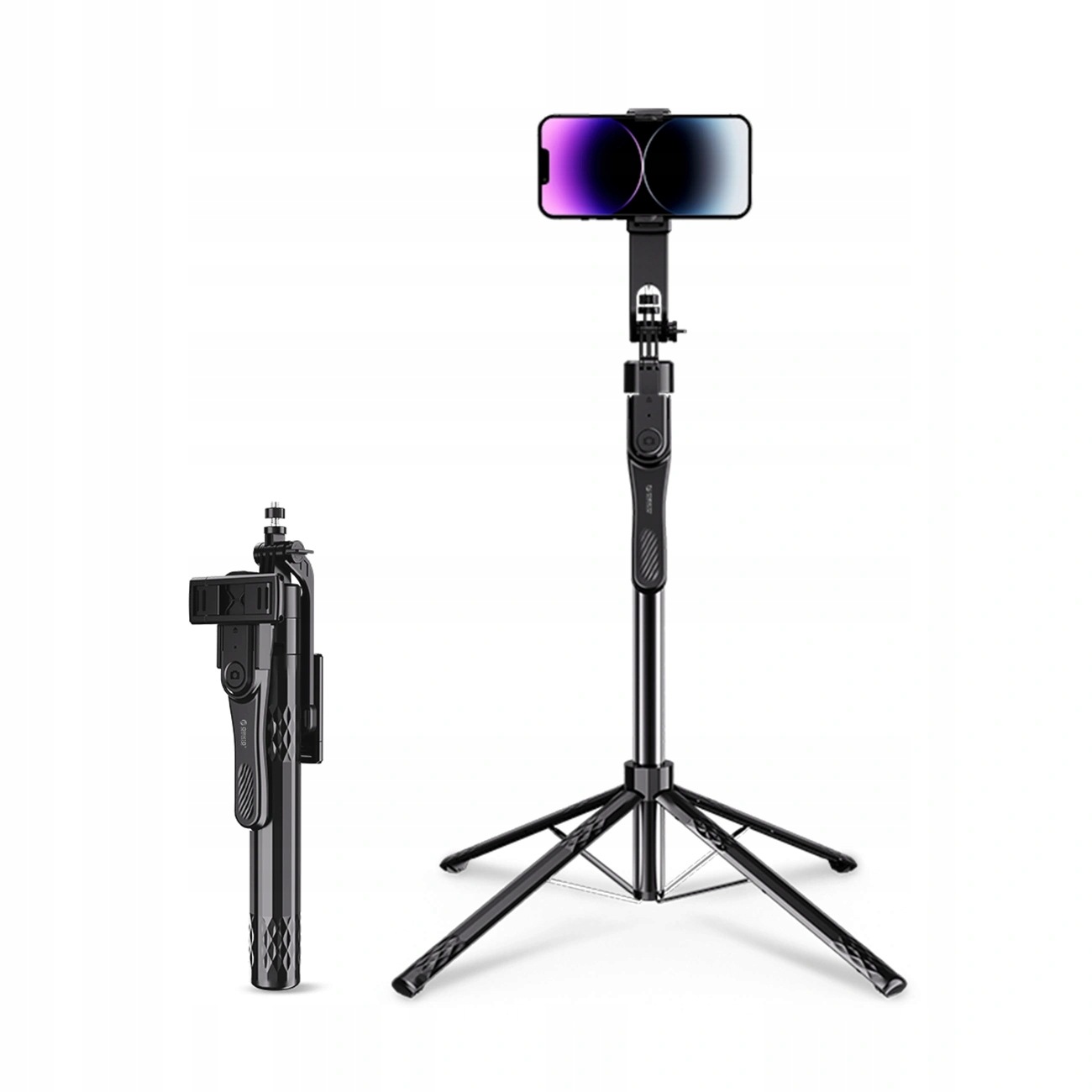 Selfie stick Orico SPN185 statyw 1/4" Bt 5.2 360° czarny