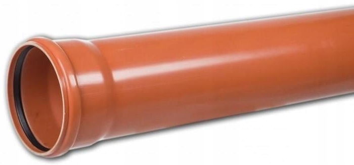 RURA KANALIZACYJNA ZEW. SN2 3,2mm PCV fI 160 1m Typ rura kanalizacyjna