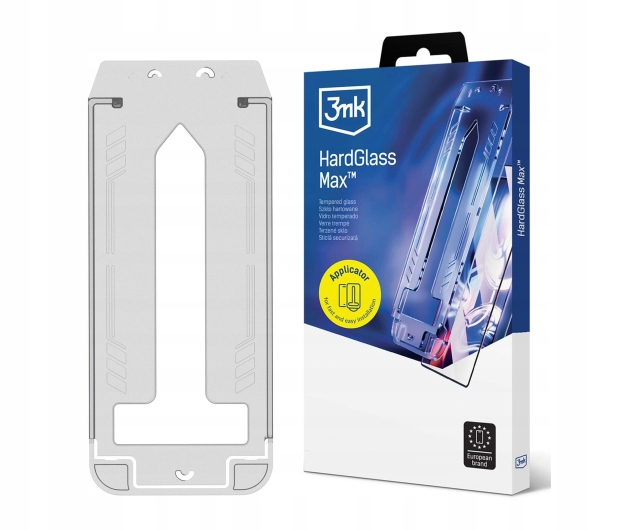 Folia ochronna 3mk Hardglass Max do Apple iPhone 16 Pro Max (z aplikatorem)