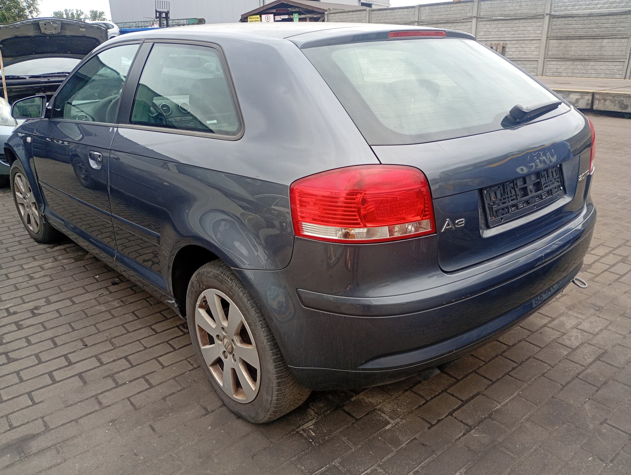 light left rear rear part Audi A3 8P 03-12