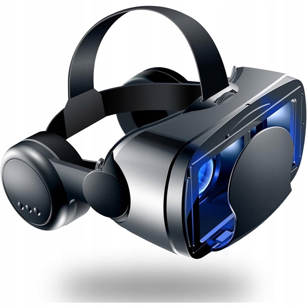 Zestaw Słuchawkowy Vrg Pro Okulary 3D Do Grania I Oglądania Filmów