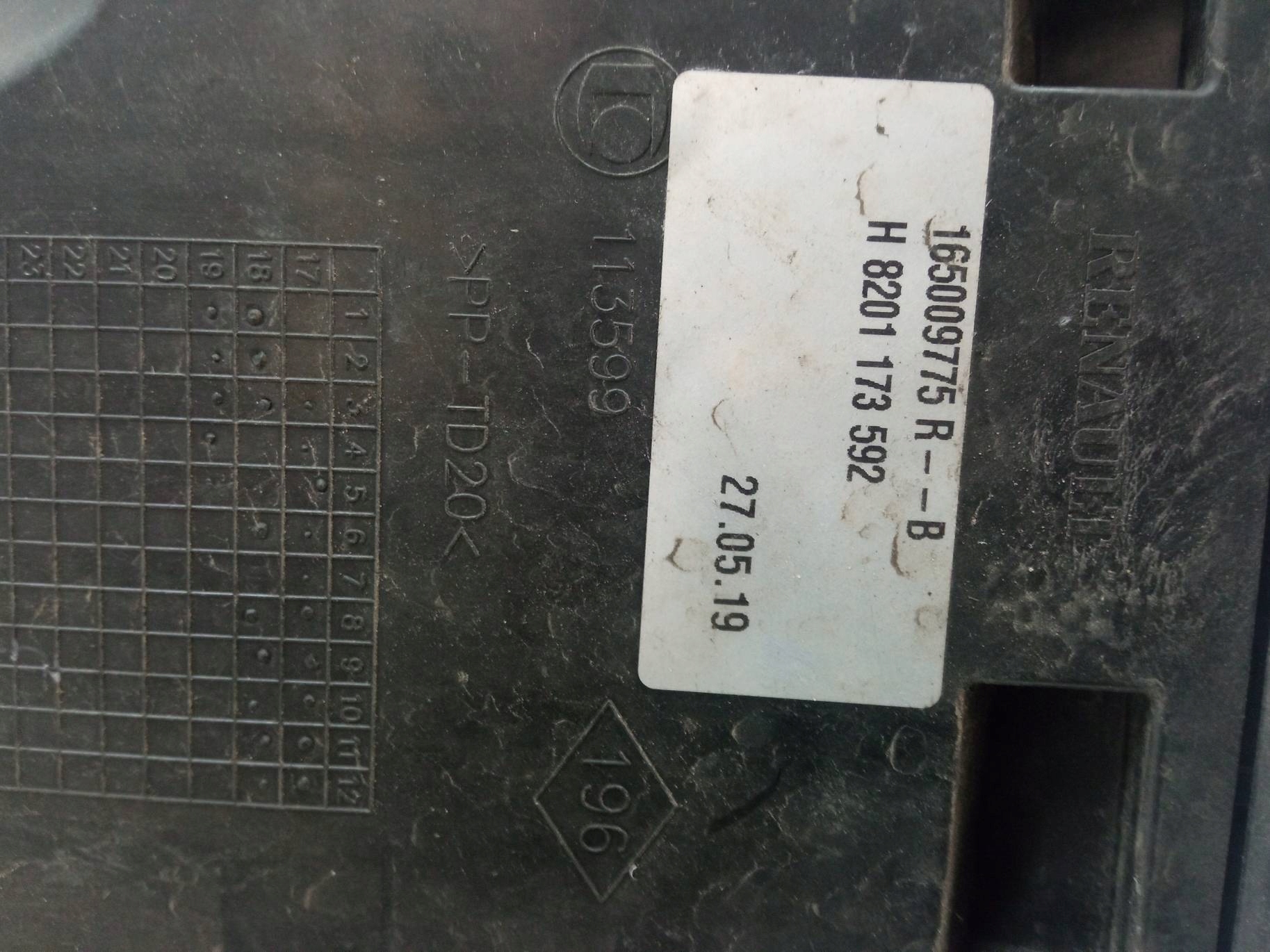 Gehäuse filter luft 165009775R 1.6 Dacia Duster II (2017-2024)