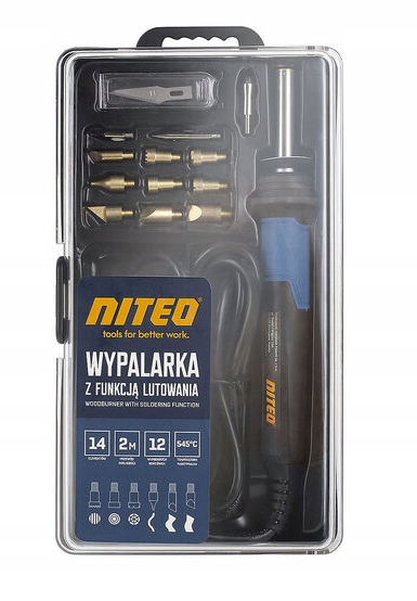 

Niteo Wypalarka Z Funkcją Lutowania 30W Z Akcesor