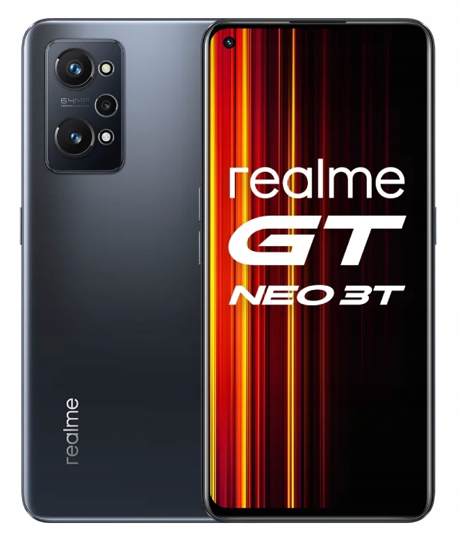 

Smartfon realme Gt Neo 3T 8/128GB 80W Czarny
