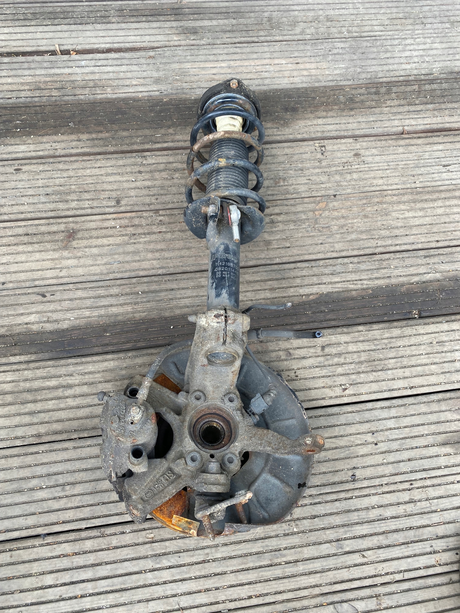 VW GOLF V HB complete McPherson swing right front