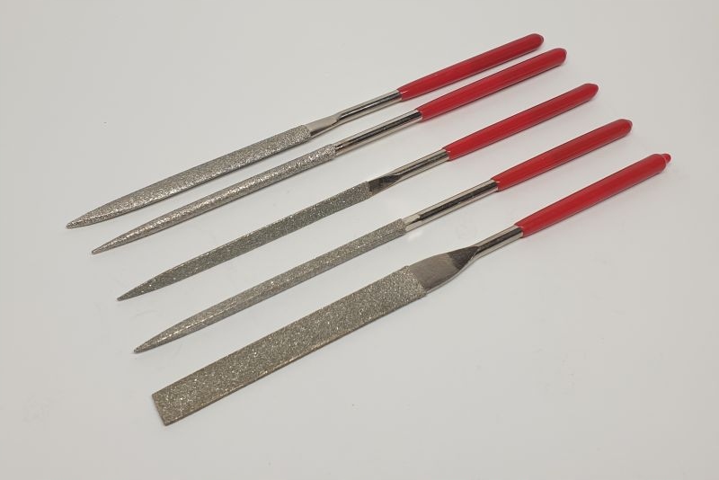 Diamantové pilníky sada 5 ks