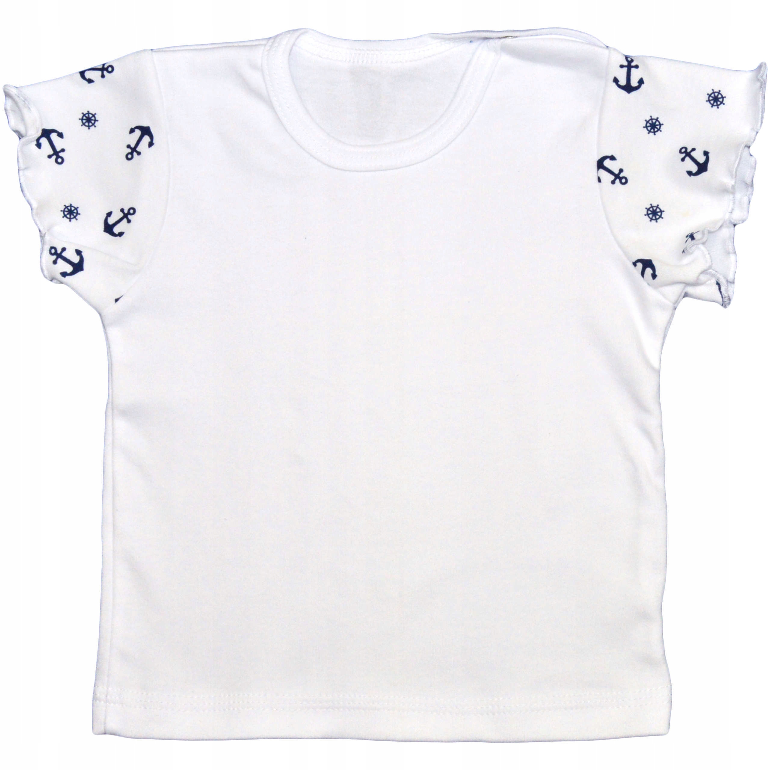 

Koszulka t-shirt Bawełniana 116 122 marynarski