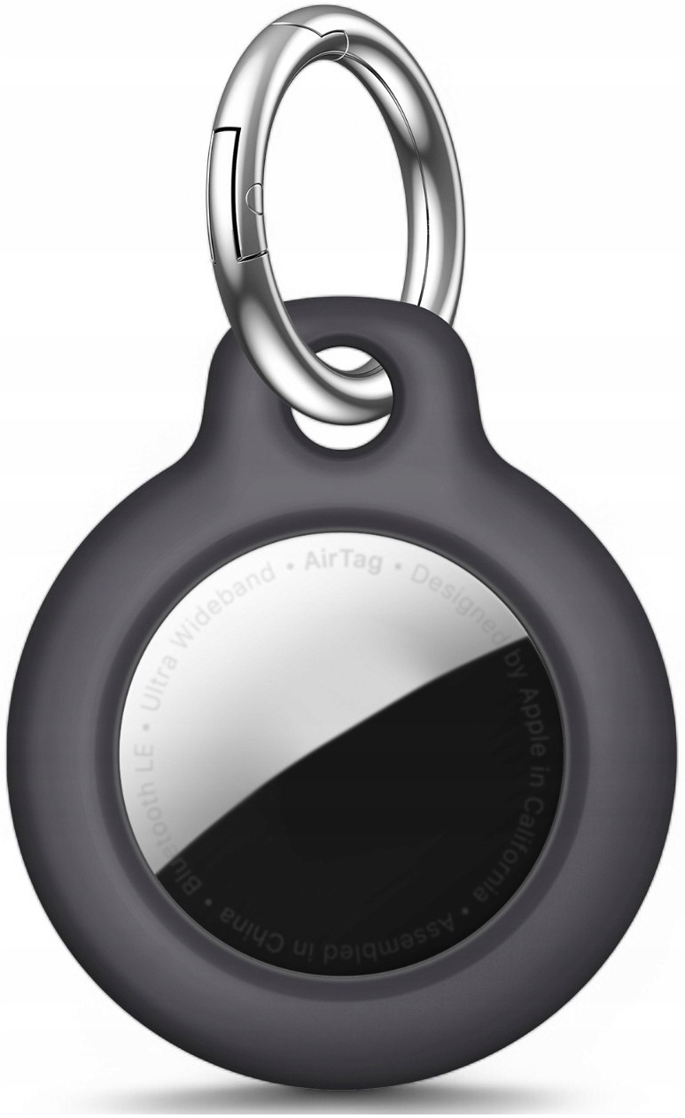 Etui Do Airtag 1/2 Wzmacniane Mocne Case Na Lokalizator Breloczek Czarne