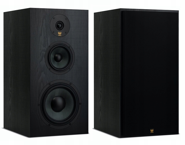 Wilson Classic Kolumny Głośnikowe Podstawkowe Czarne Black Oak Para