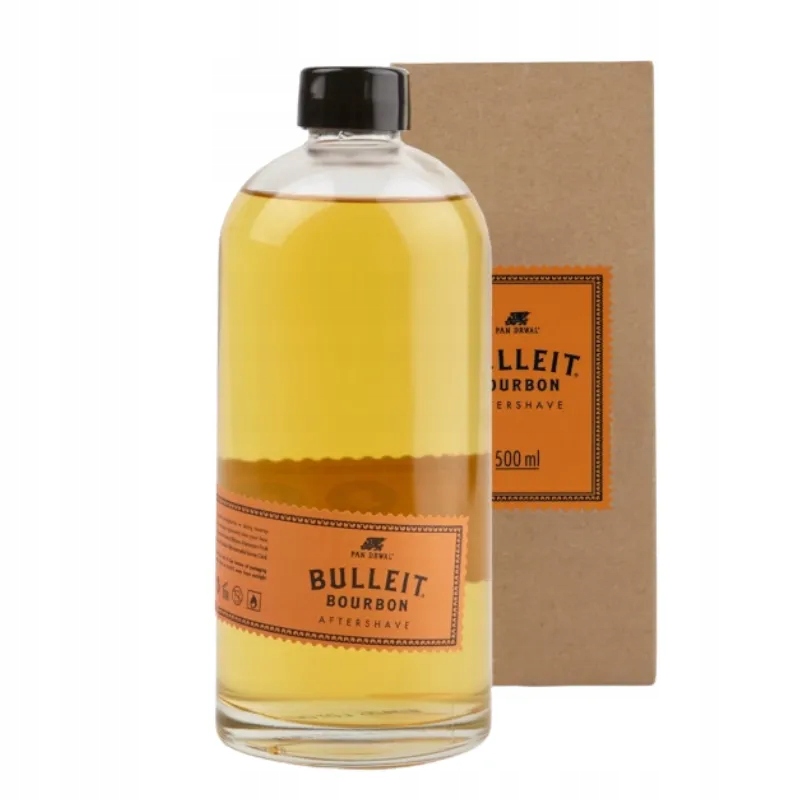 Pan Drwal x Bulleit Bourbon Aftershave Barbersize 500ml