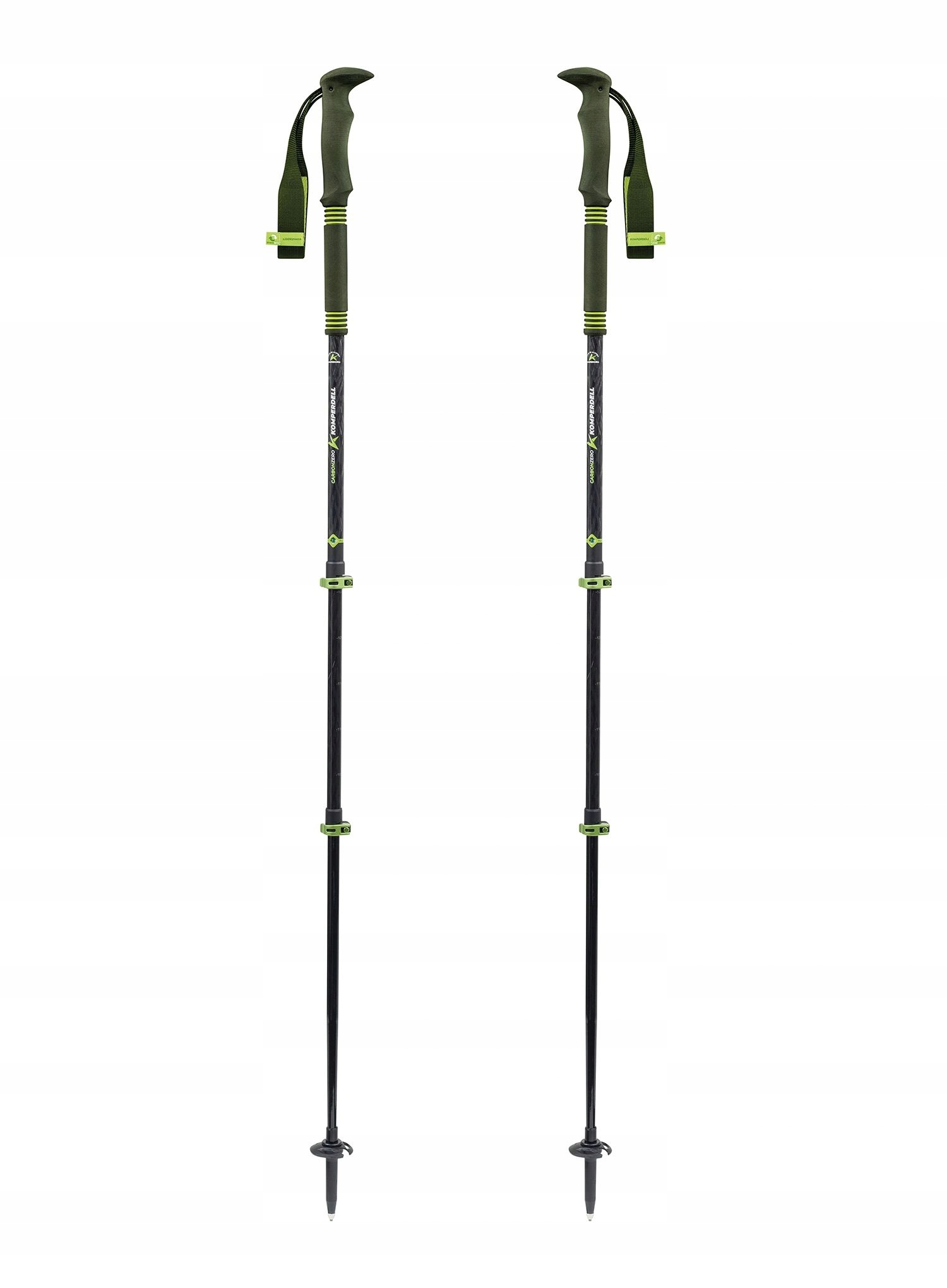 Trekingové hole Komperdell Carbon Pro Zero zelené