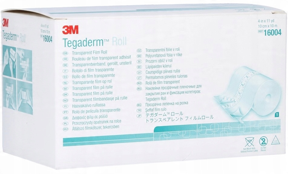 

3M Tegaderm Roll 10 cm x 10 m, 1szt. - 16004