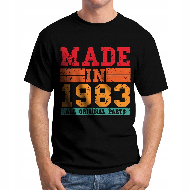 

Koszulka Na 40 Urodziny Made In 1983 XL