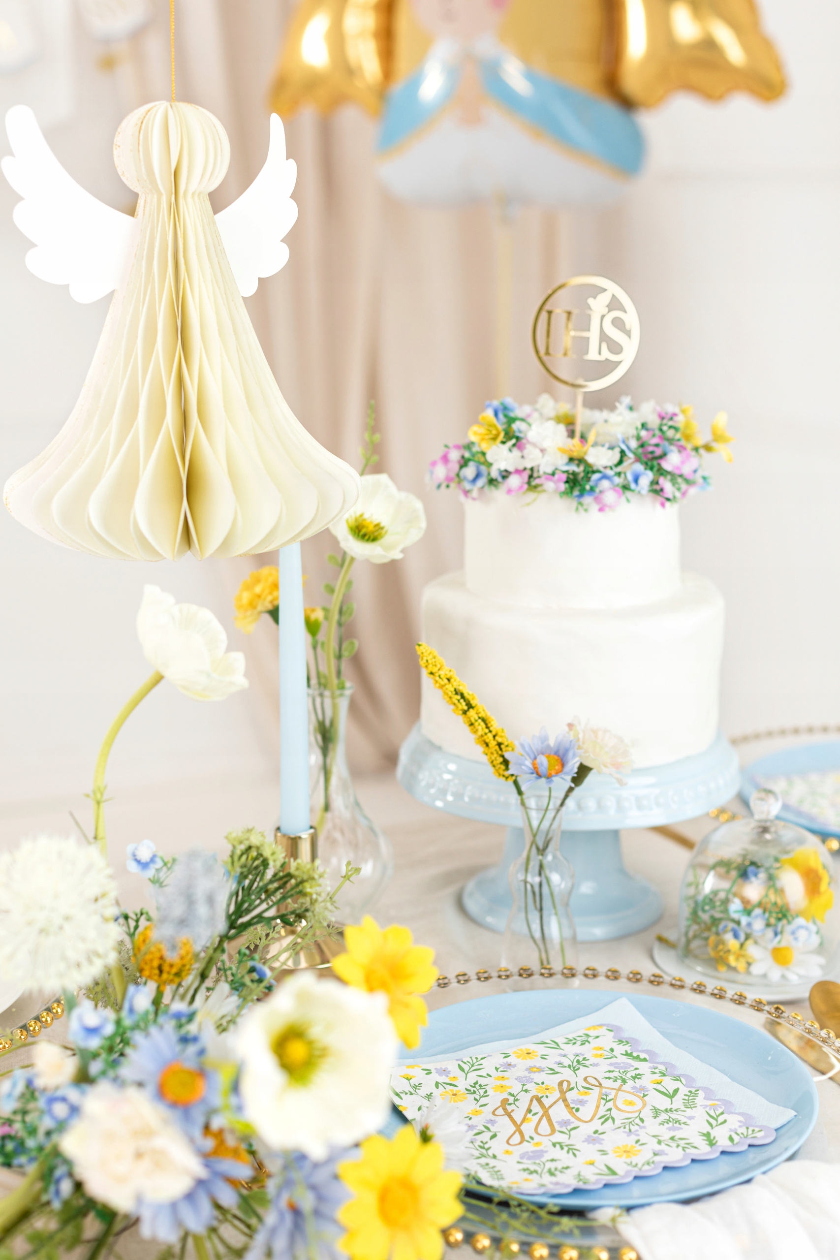 SERWETKI PAPIEROWE KWIATUSZKI IHA 20 SZTUK-1342 Długość 33 cm