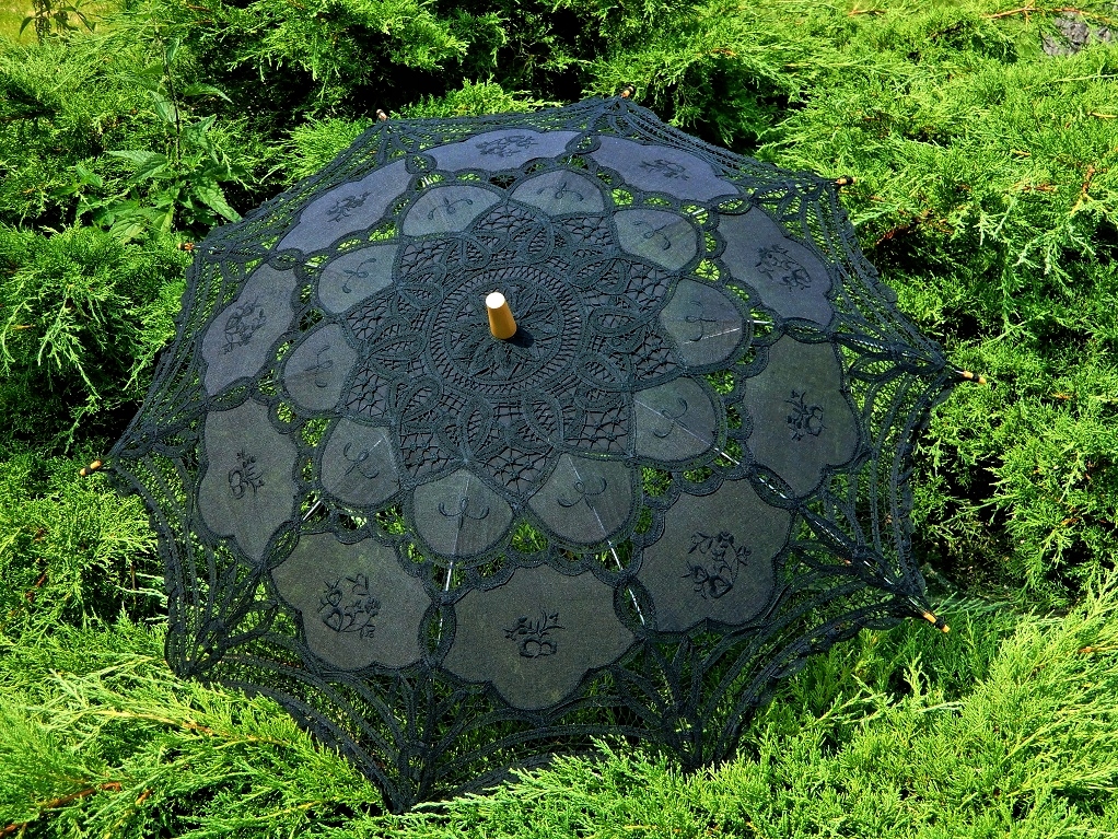 PARASOLKA PARASOL KORONKI PRZECIW SŁOŃCU BAMBUS Ok Kod producenta a209-9002