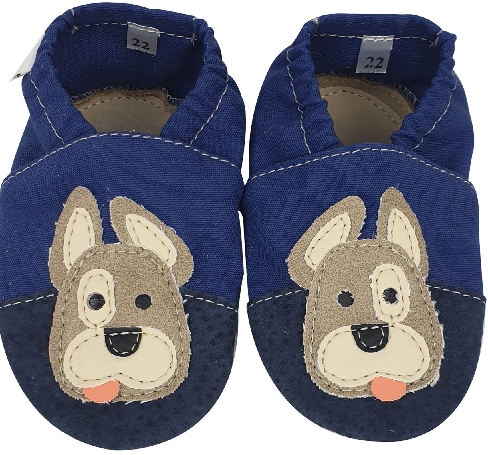 

Kapcie dziecięce jeans sztruks nosek-skóra R.25