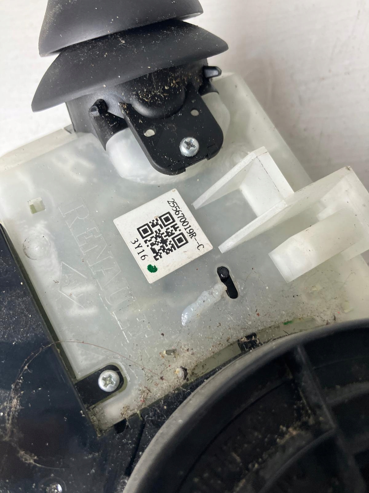 steering wheel levers and controls ring RENAULT SCENIC III 255670019R