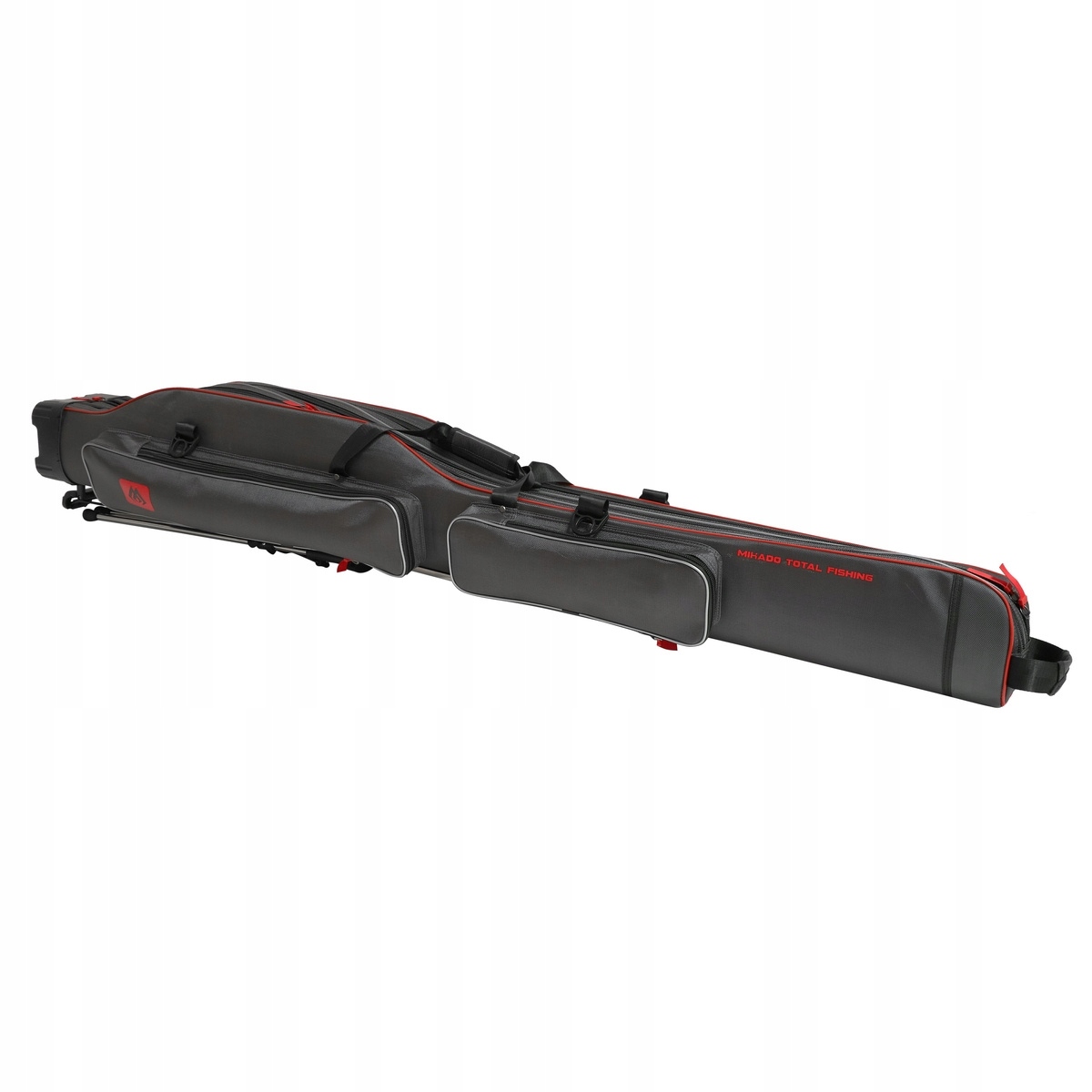Pokrowiec Mikado 3 komorowy 150cm usztywniany UWD-06-150-3-GY