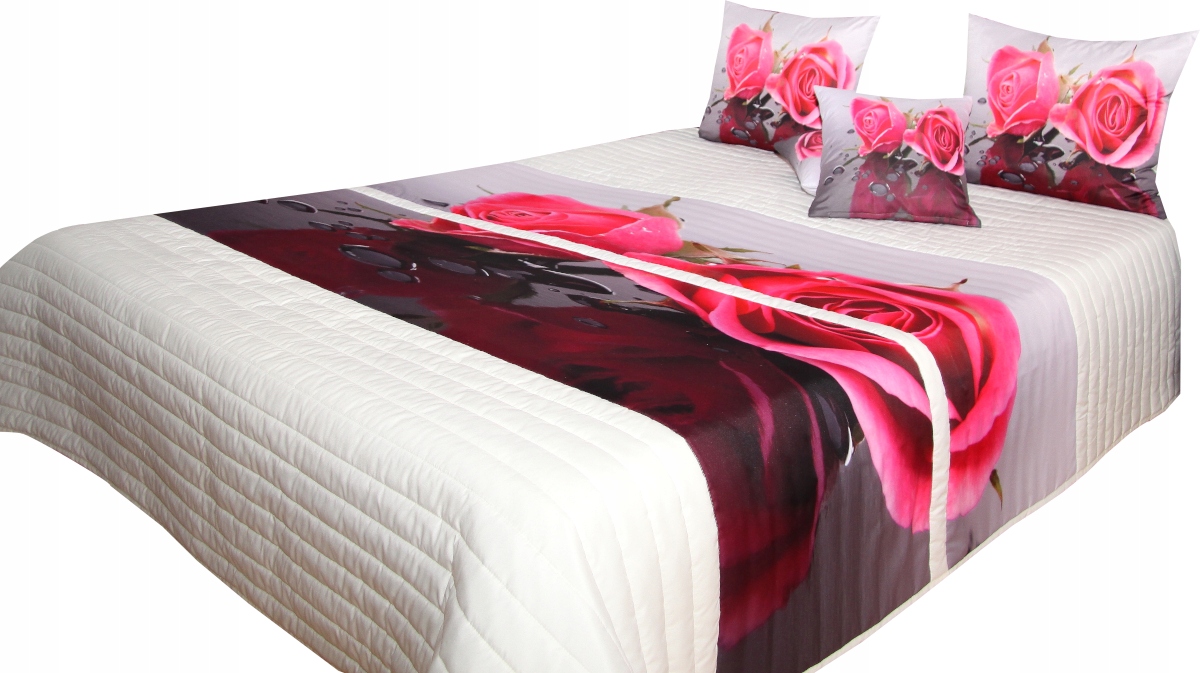Prošívaný Přehoz 220x240 Na Postel 3D Elegantní