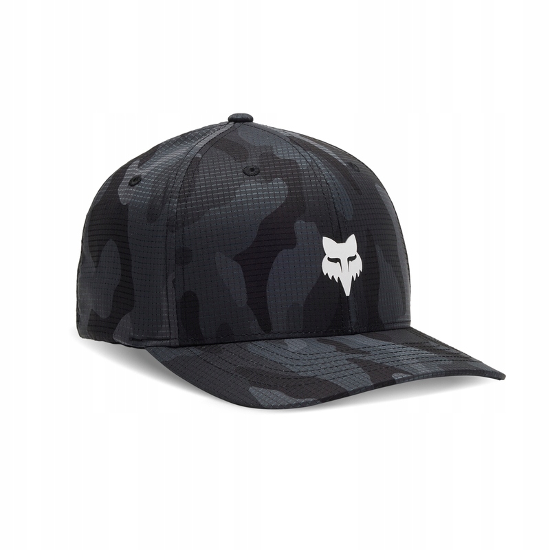 Kšiltovka Fox Head Tech Flexfit Černá Camo (L/XL)