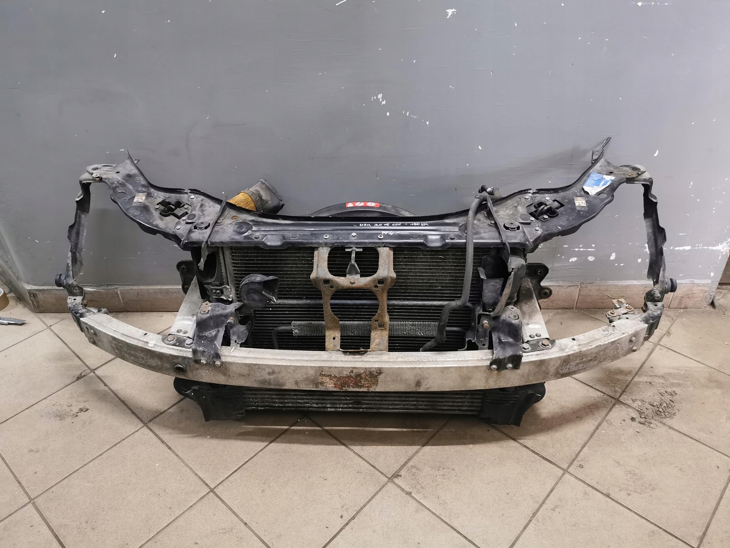 support panel for radiators complete MERCEDES E-KLASA W211 3.0 V6