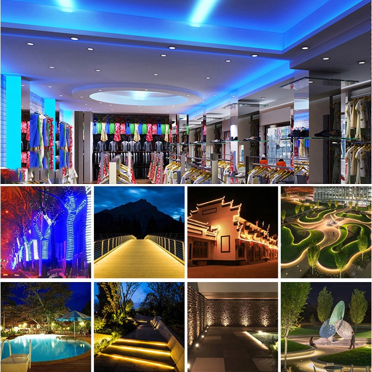 Taśma LED 10M RGB 5050 Bluetooth APLIKACJA ZESTAW Długość 10 m