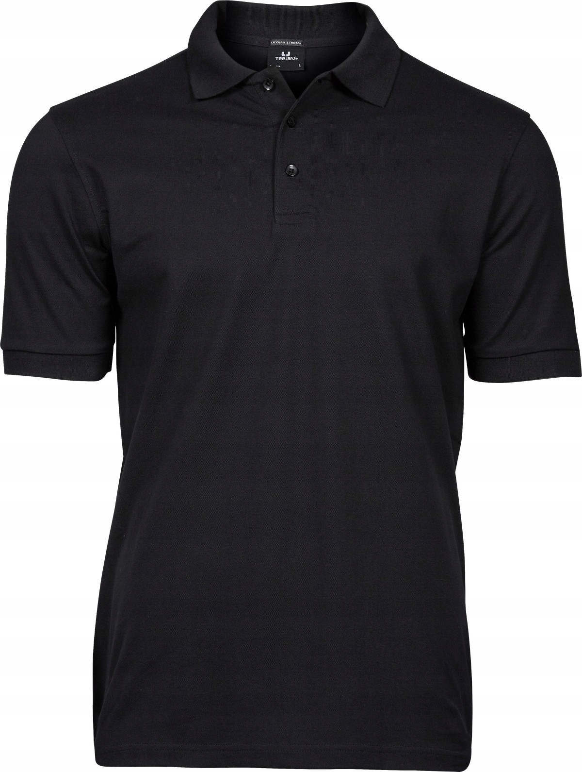 pánská polokošile s krátkým rukávem Luxury Polo Tee Černá vel. L