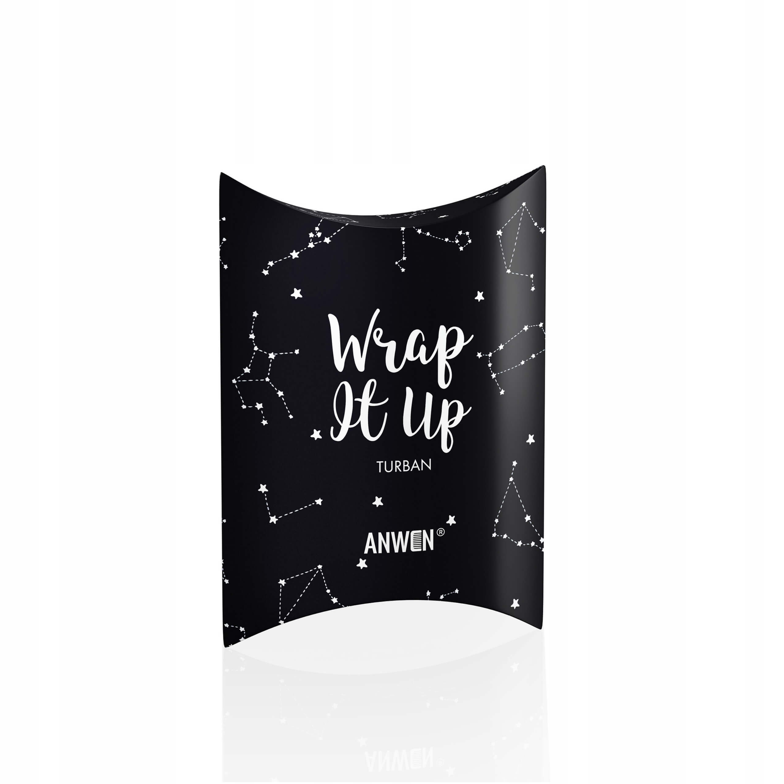 

Anwen Turban do włosów Wrap It Up (czarny)