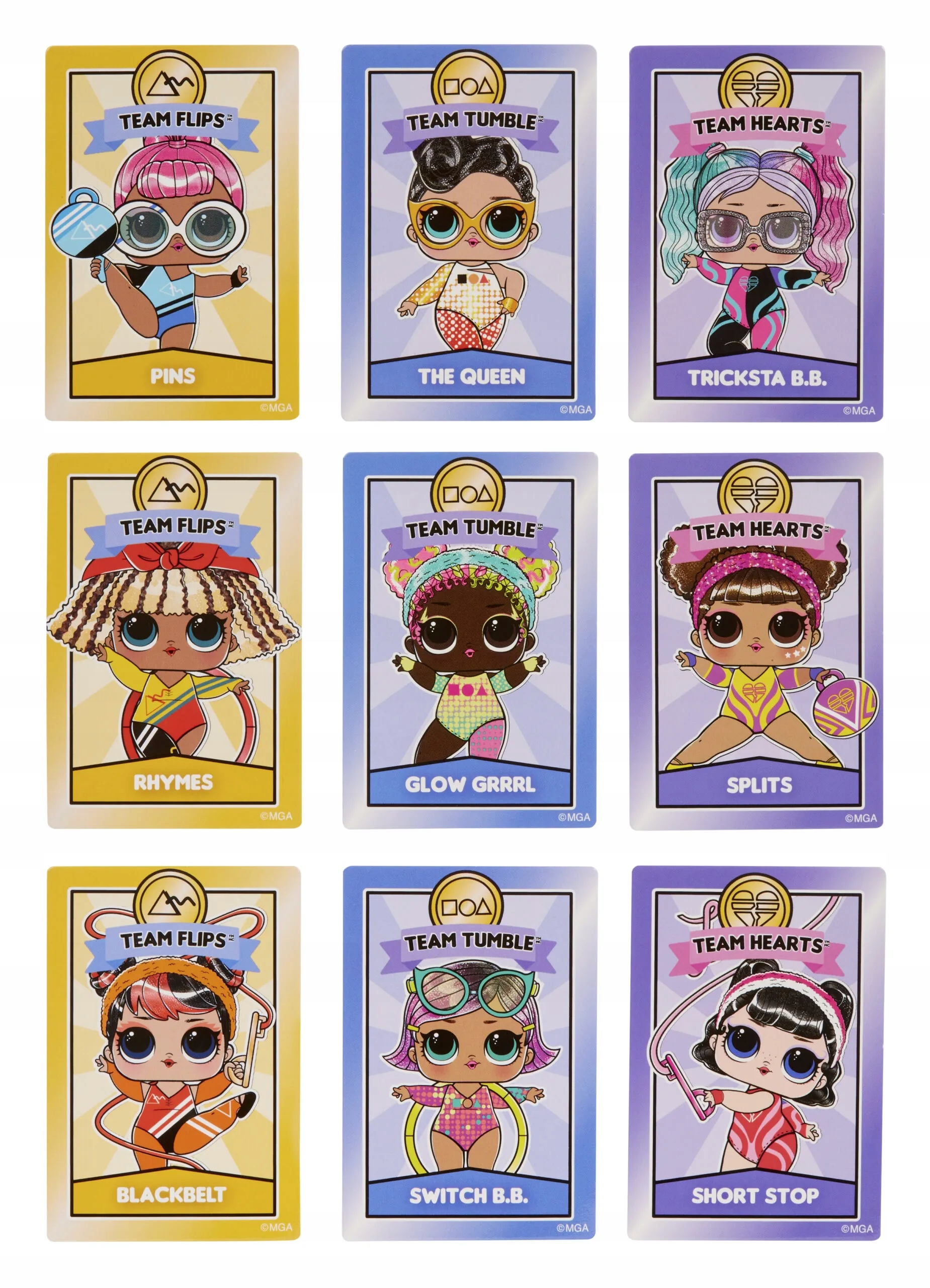 LALKA L.O.L. SURPRISE ALL STAR SPORTS GYM GIMNASTYCZKA W KULI Minimalny wiek dziecka 7