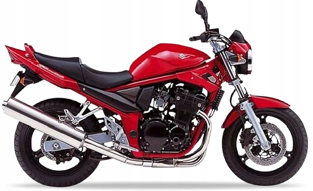 Samolepky Juula Pro Suzuki Gsf 650 N Bandit 2005 Červené Yhh