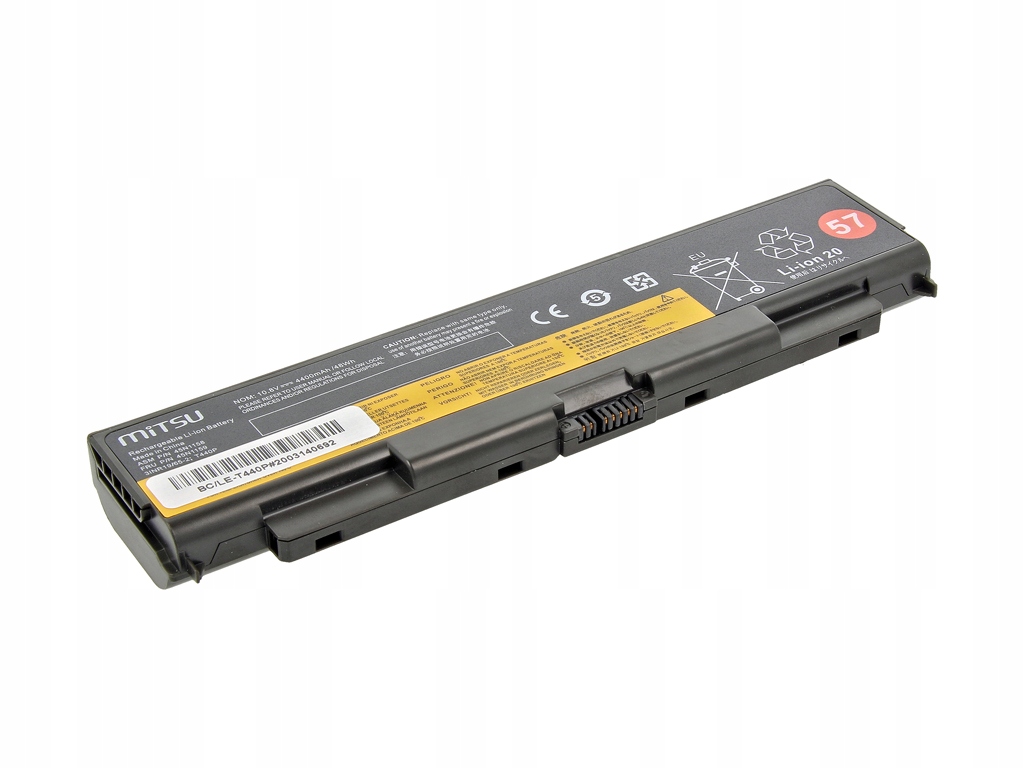 Bateria Mitsu do Lenovo T440p W540
