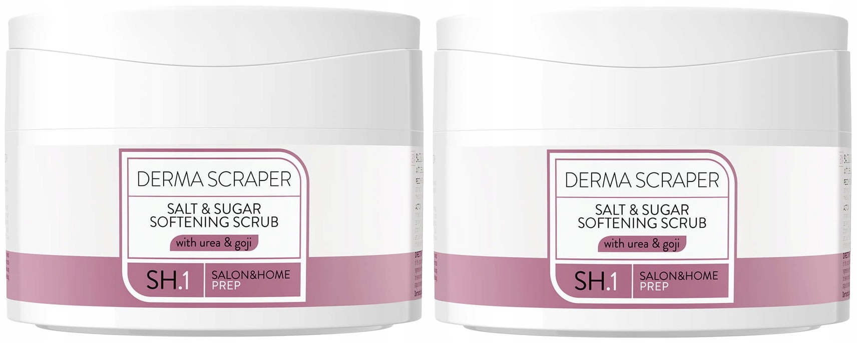 2 x Pharm Foot Derma Scraper Změkčující peeling Solno-Cukrová hydratace