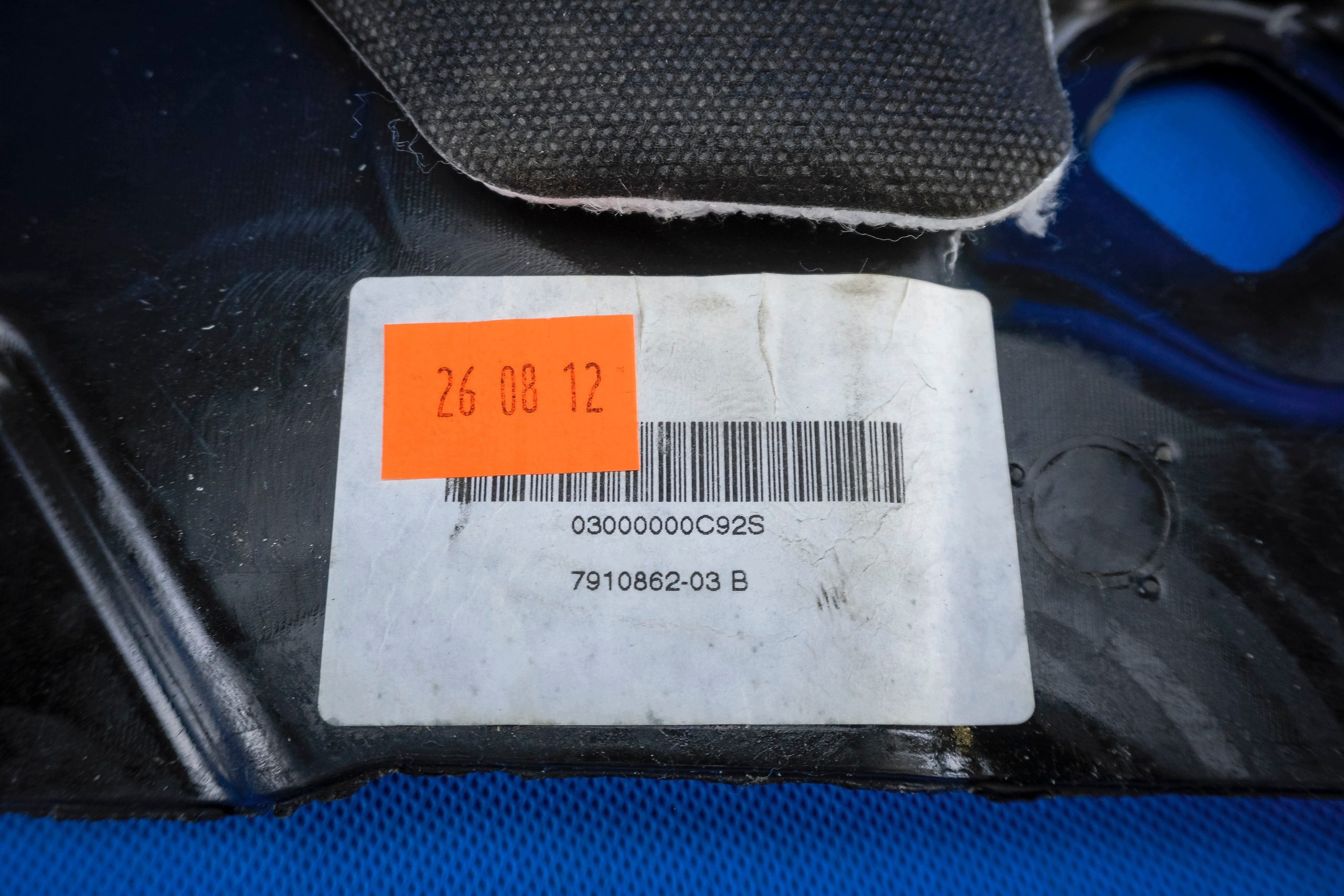 soundproofing partition wall front BMW 5 G30 7910862 7489283 59km