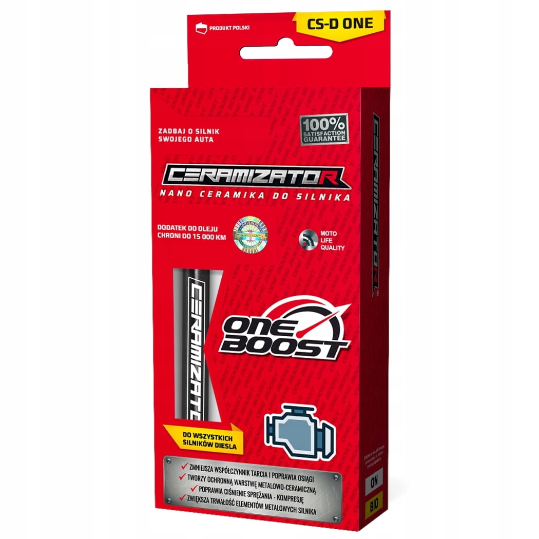 

Ceramizator Cs-d One Boost do silników Diesla