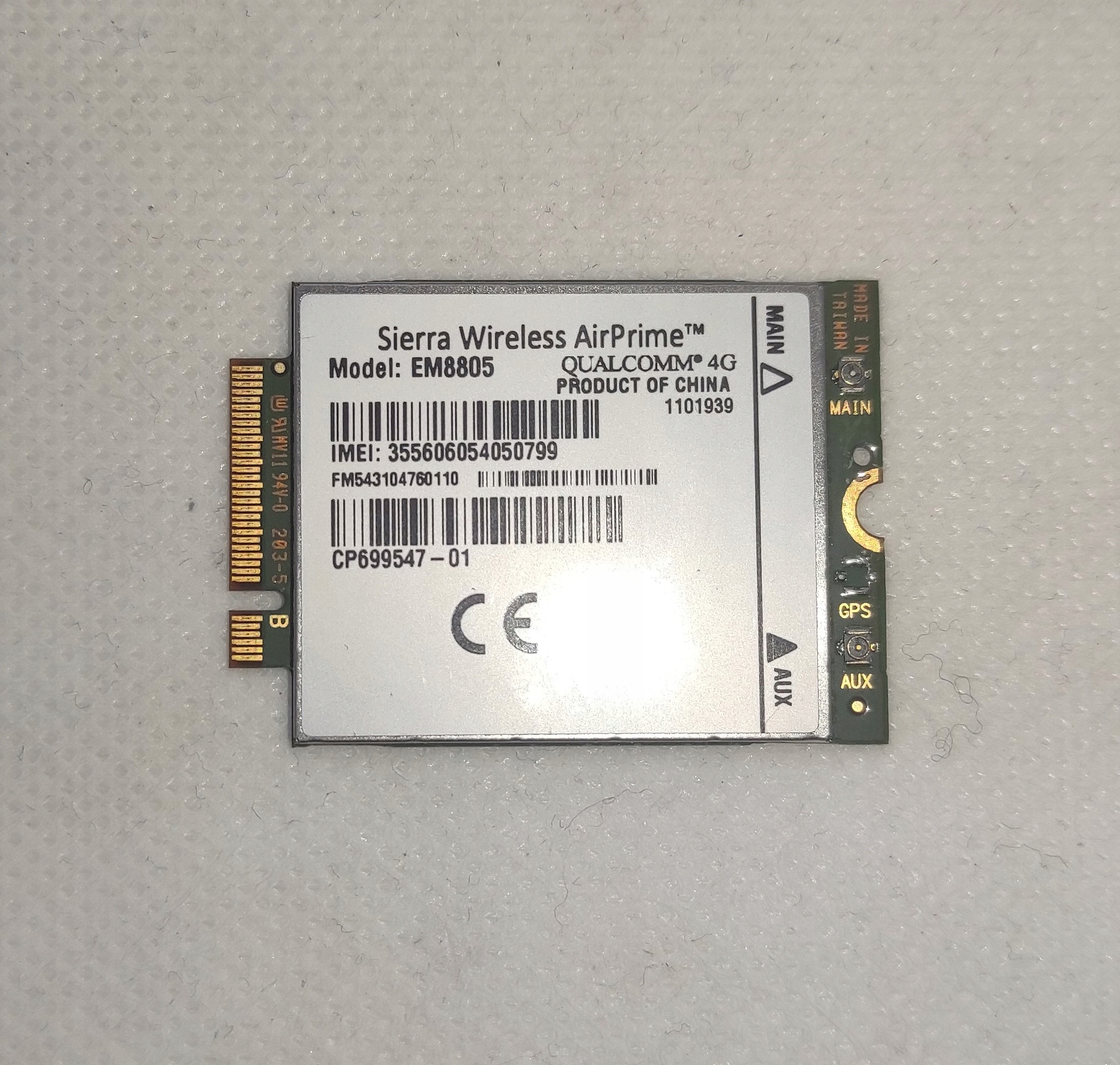 Modem 4G Qualcomm EM8805 do FUJITSU U745