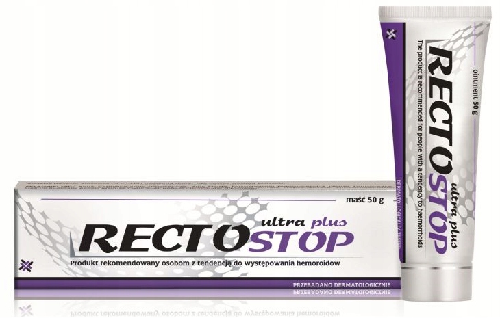 

Rectostop Ultra Maść 50 ml Hemoroidy Żylaki Odbytu