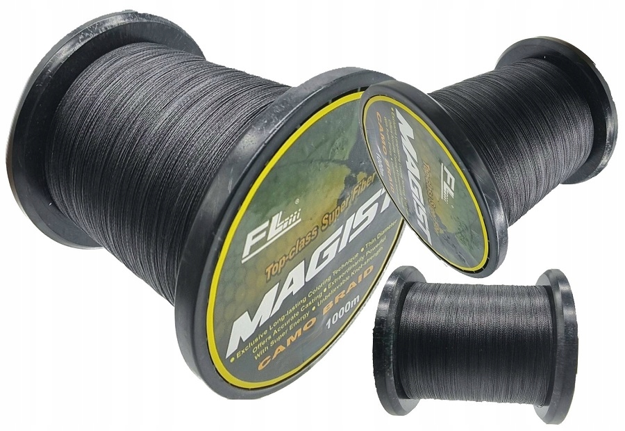 

Plecionka Fl Magist 0,18 mm 1000m czarna spinning