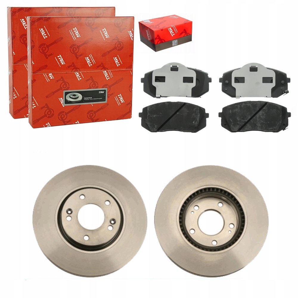 DF6108S - TRW ДИСКИ + КОЛОДКИ ПЕРЕДНИЕ KIA SPORTAGE II III