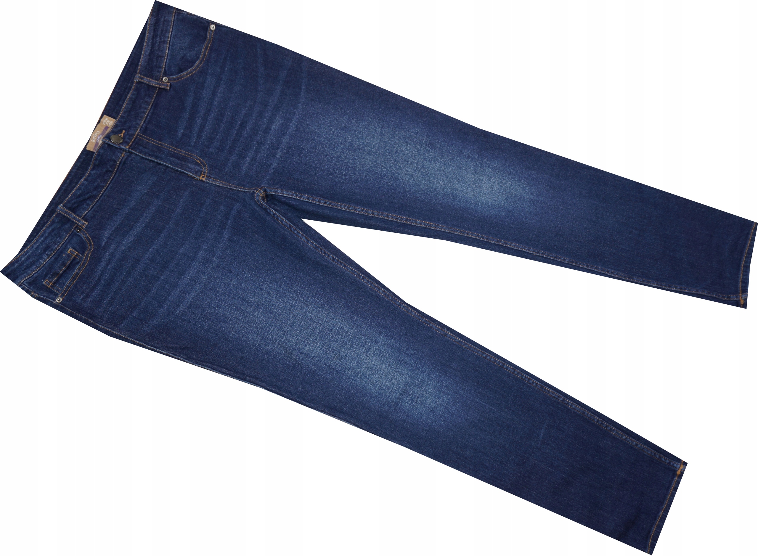 JANINA_48_ Spodnie JEANS z elastanem SKINNY V590